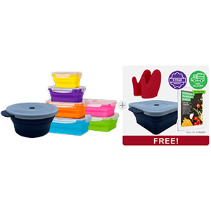 Signature Set + Large Set + Round Ovenware + FREE Square Ovenware + Mitts + eCookBook